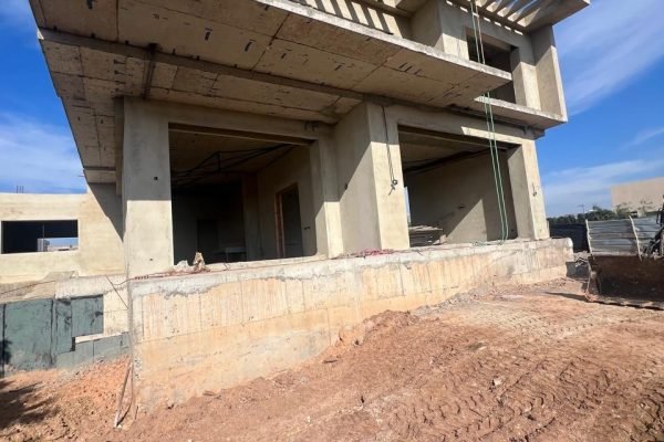 Construction d’une villa lot gros œuvre quartier Californie Casablanca (2)