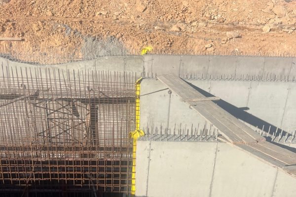 Bassin de stockage des eaux à Casablanca