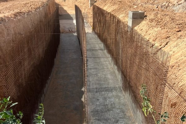 Bassin de stockage des eaux à Casablanca